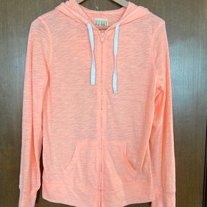 Sale🎈3/$20 EUC Old Navy Orange Full Zip Hooded Top size SP